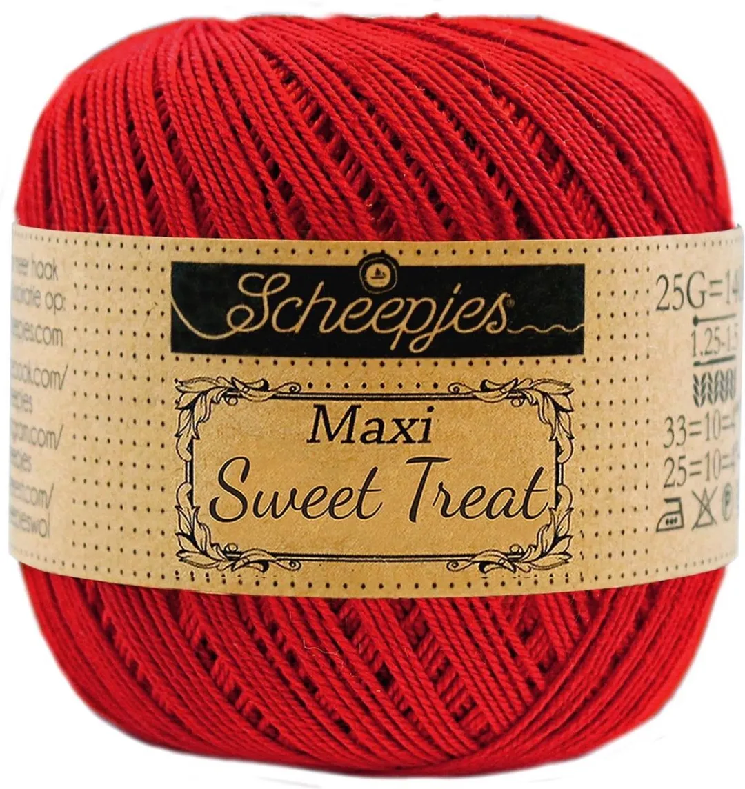 Scheepjes Maxi Sweet Treat 722 Red