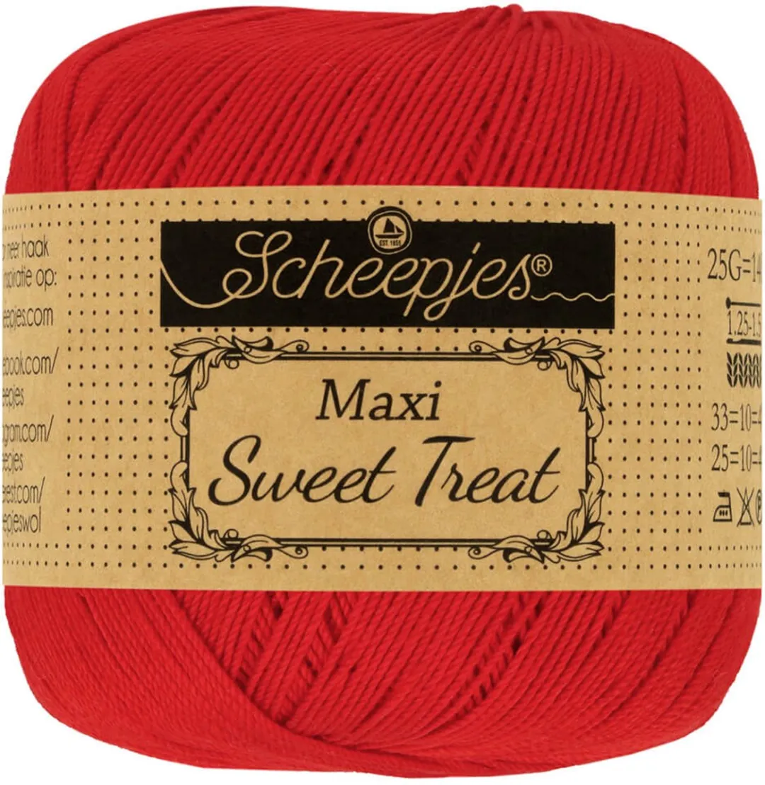 Scheepjes Maxi Sweet Treat 722 Red