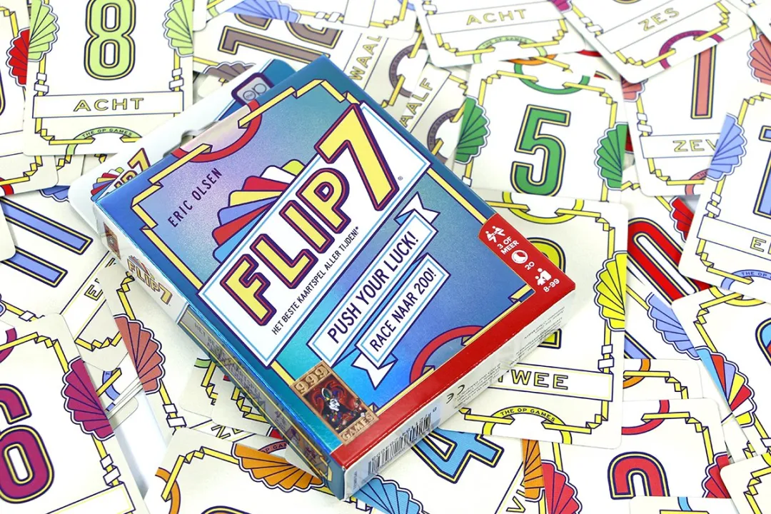 999 Games Flip 7 Kaartspel - 3-24 Spelers - MPN 999-FIP02