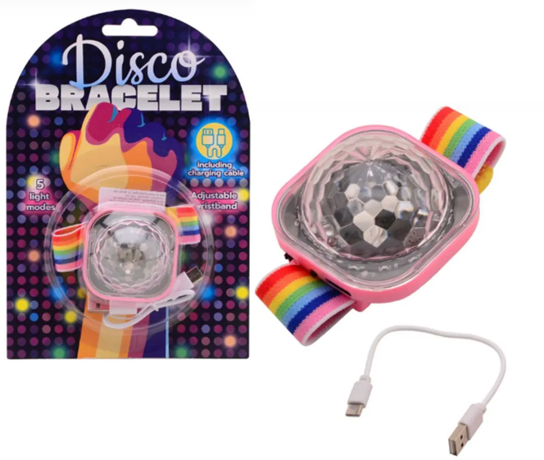 Johntoy Disco Armband Oplaadbaar