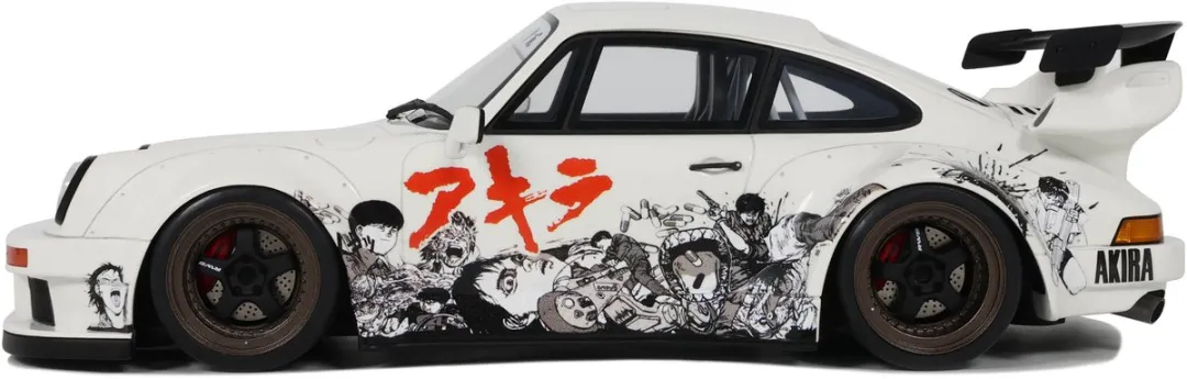 Porsche RWB Akira GT Spirit 1:18 - Wit
