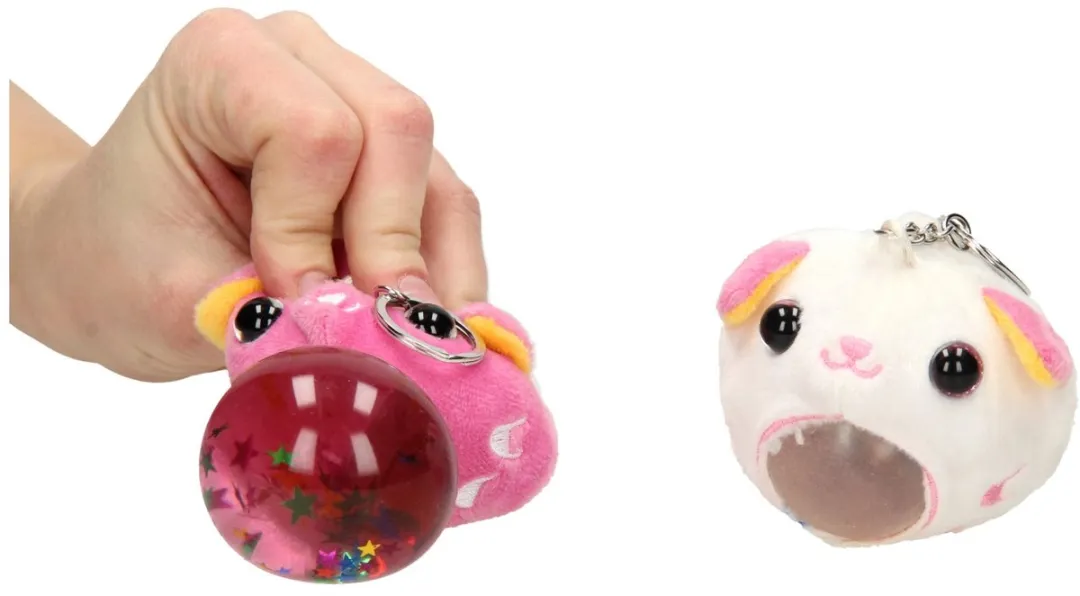Johntoy Squeezy Dieren Sleutelhanger 24337