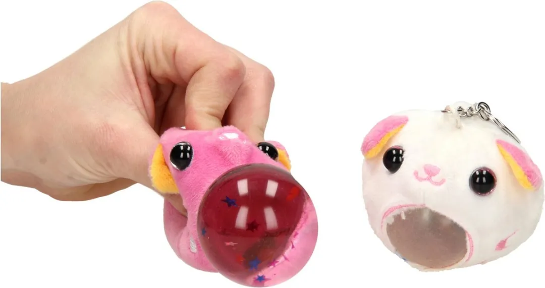 Johntoy Squeezy Dieren Sleutelhanger 24337