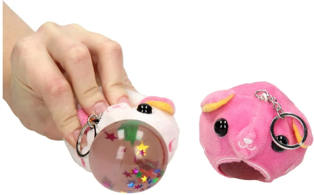 Johntoy Squeezy Dieren Sleutelhanger 24337