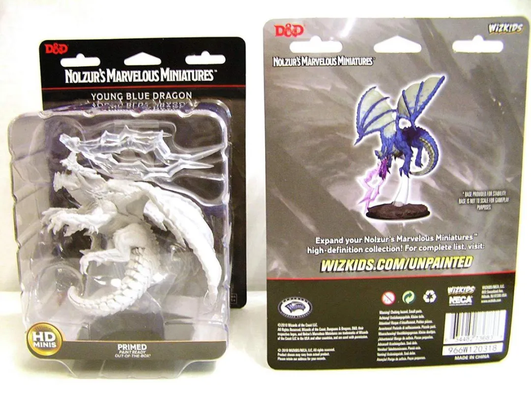 Wizkids Nolzur's Marvelous Miniatures Young Blue Dragon