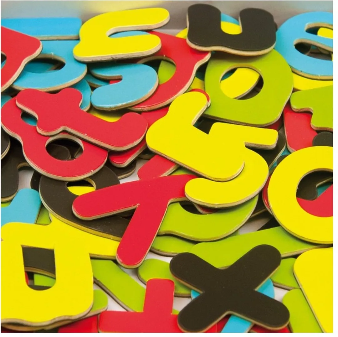 Andreu Toys Magnetische Letters en Cijfers 41516202 - Multikleur