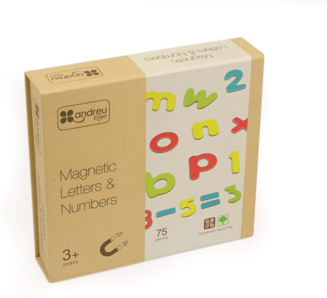 Andreu Toys Magnetische Letters en Cijfers 41516202