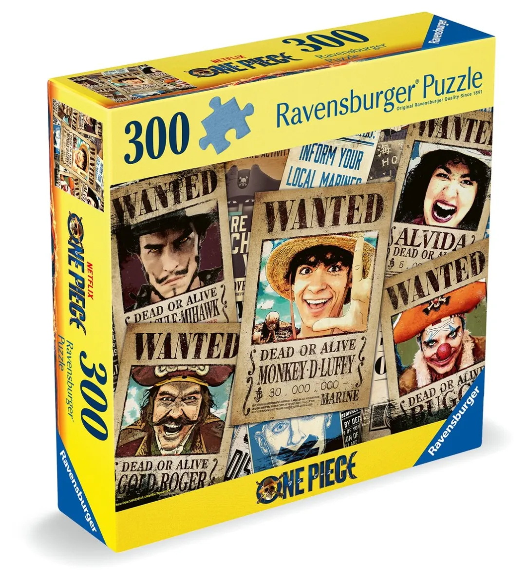 Ravensburger One Piece 2D Puzzel 300 Stuks