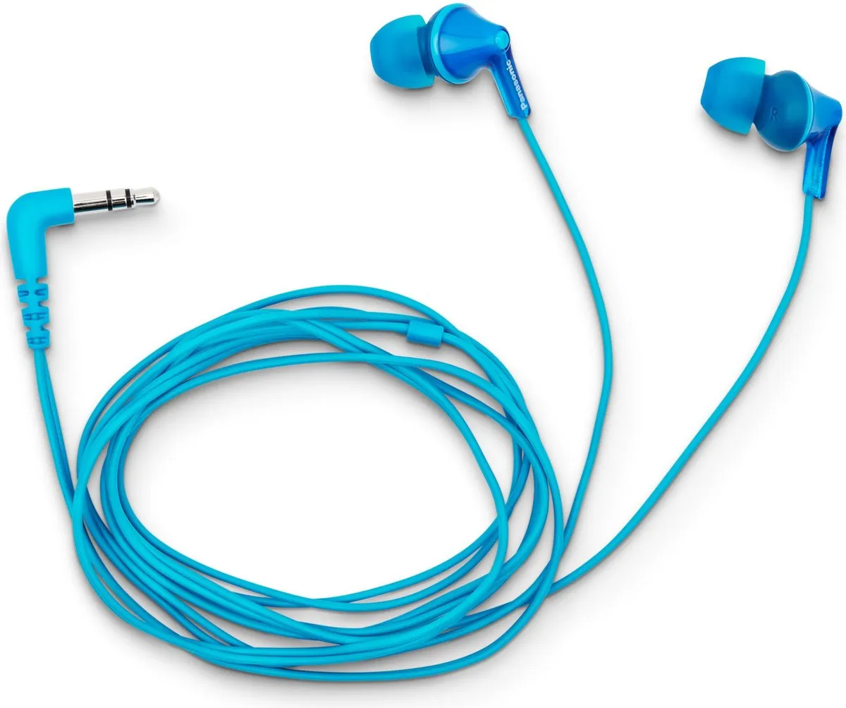 Panasonic RP-HJE125E In-ear Koptelefoon - Blauw