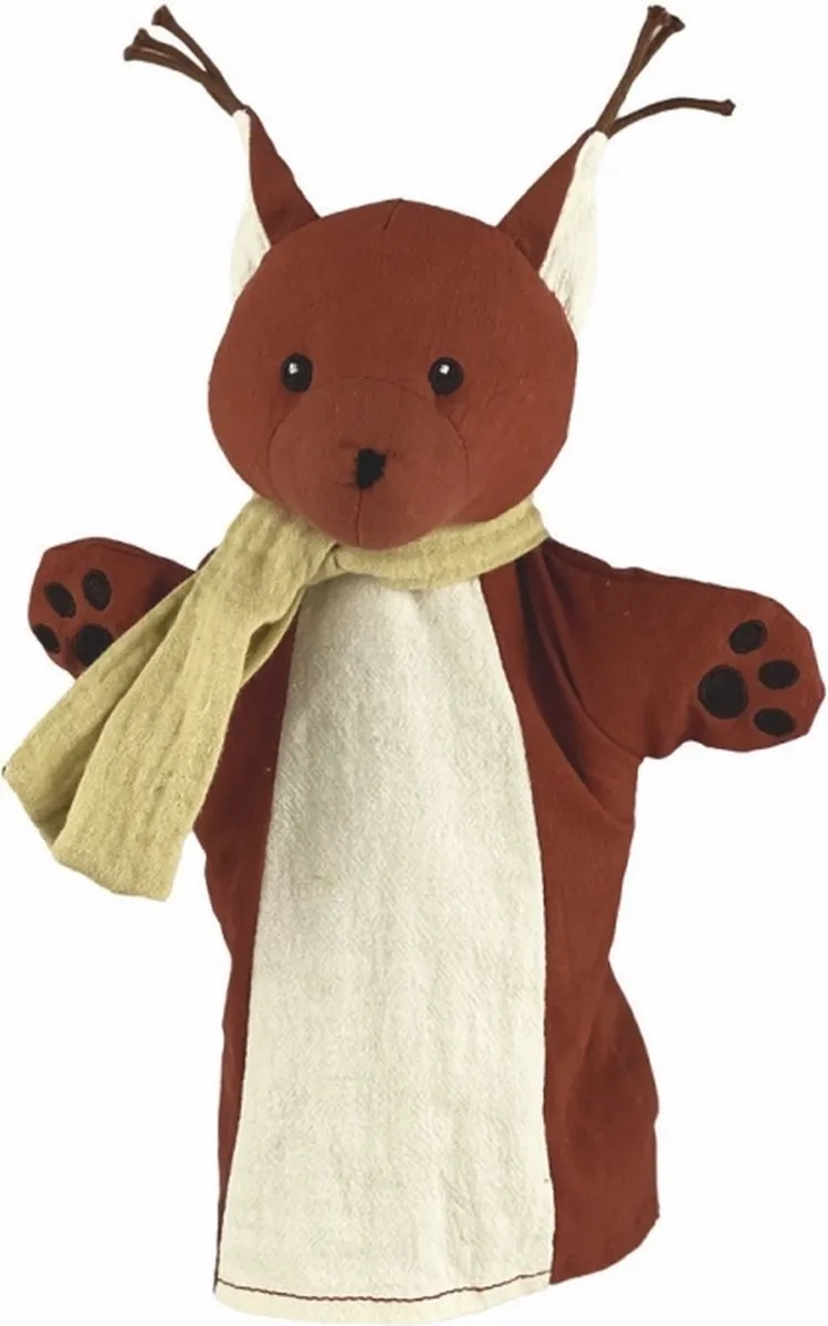 Egmont Toys Handpop Eekhoorn 29cm ET160110