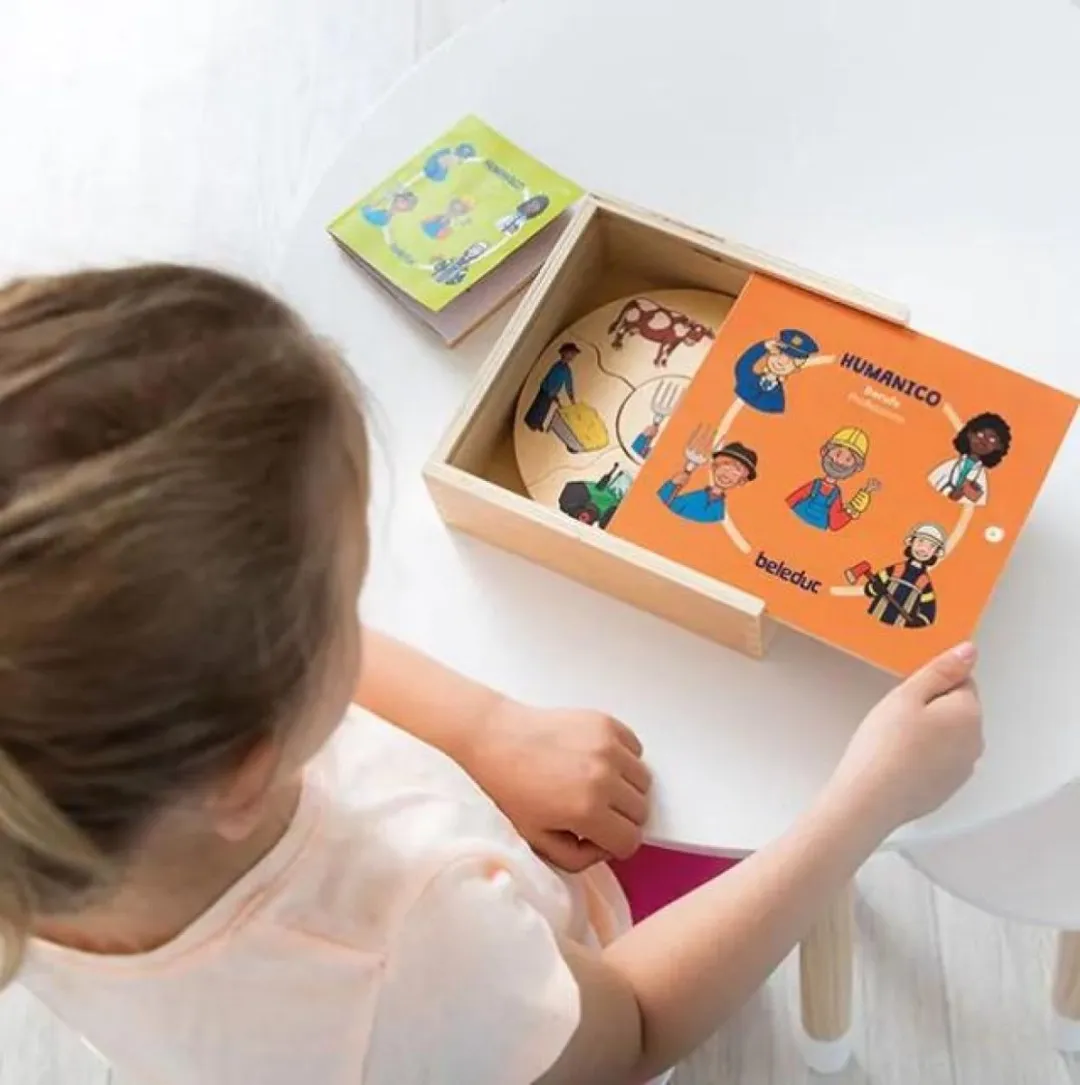 Beleduc Humanico Puzzelspeel Professionals Beroepen 1000 Stuks - Meerkleurig