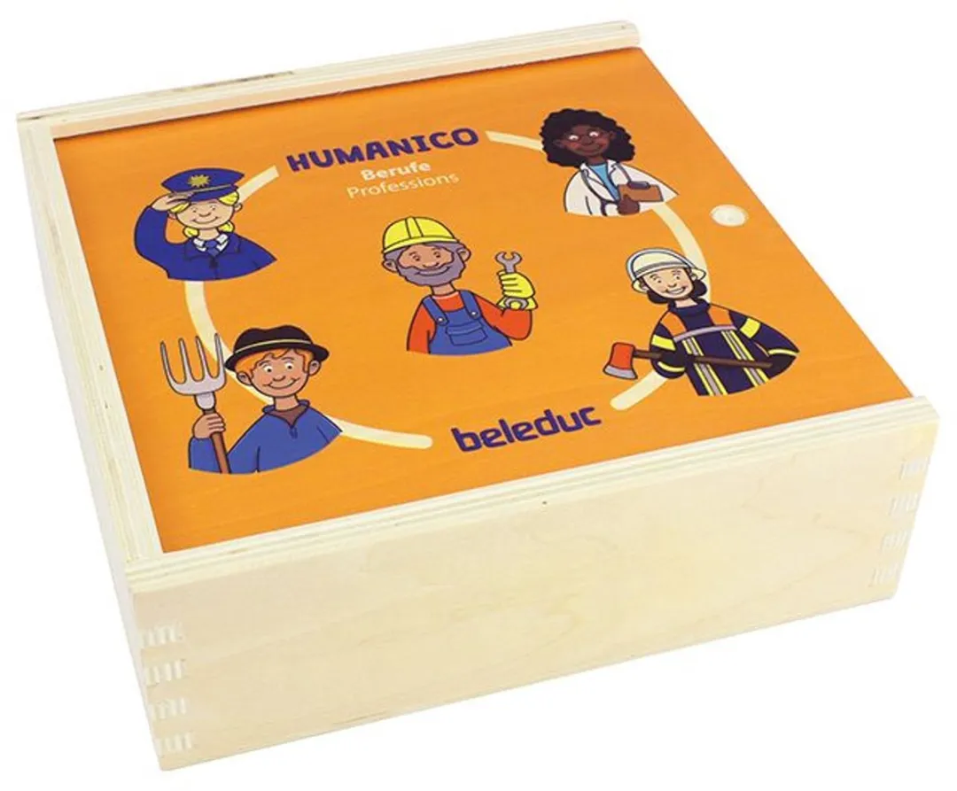 Beleduc Humanico Puzzelspeel Professionals Beroepen 1000 Stuks - Meerkleurig