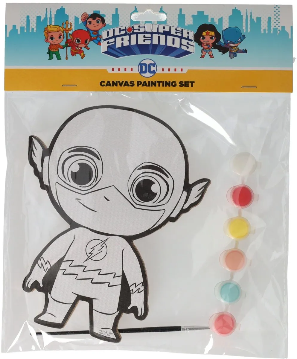Johntoy DC Comics Flash Schilderset - Meerkleurig