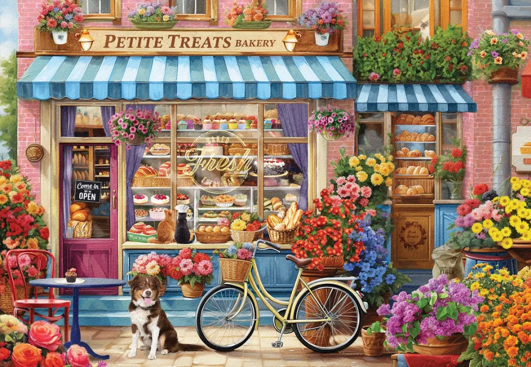 Eurographics Bakery Shop Puzzel 550 Stuks - Meerkleurig