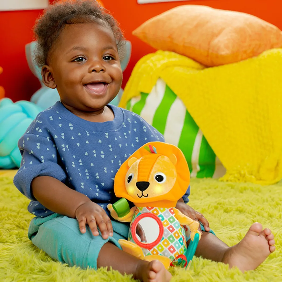 Bright Starts Baby Activity Leeuw Licht & Geluid - Multicolor