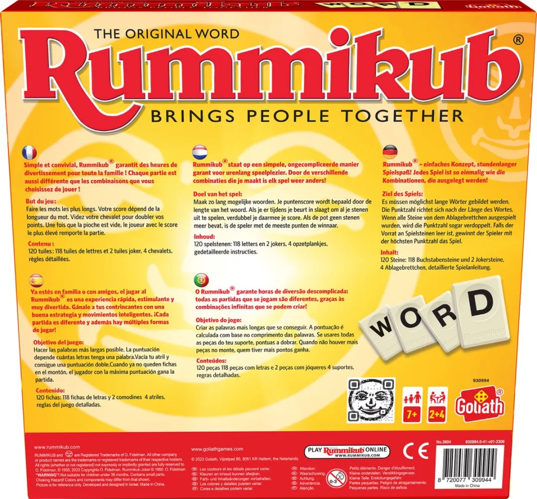 Goliath Rummikub Bordspel - 2-4 Spelers