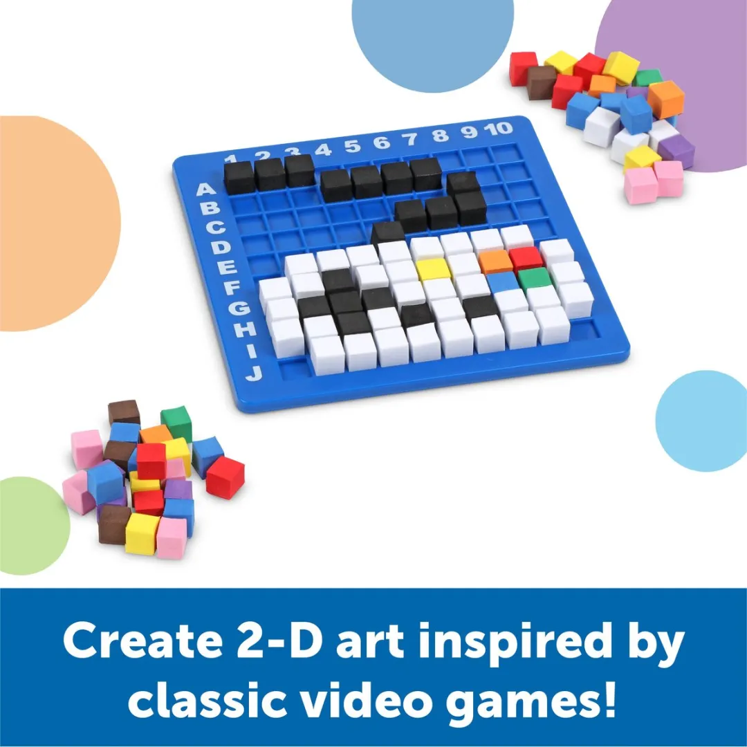 Learning Resources Pixel Art Challenge STEM Speelgoed 950LER9463 - Meerkleurig
