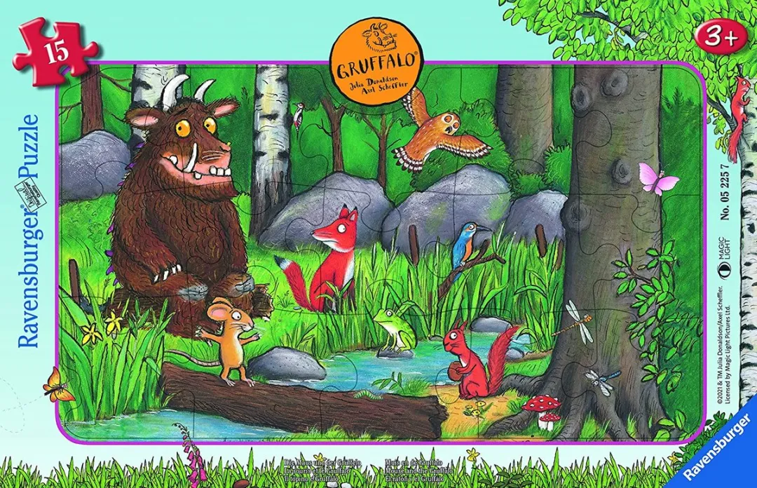 Ravensburger The Gruffalo Puzzel 15 Stuks - Meerkleurig