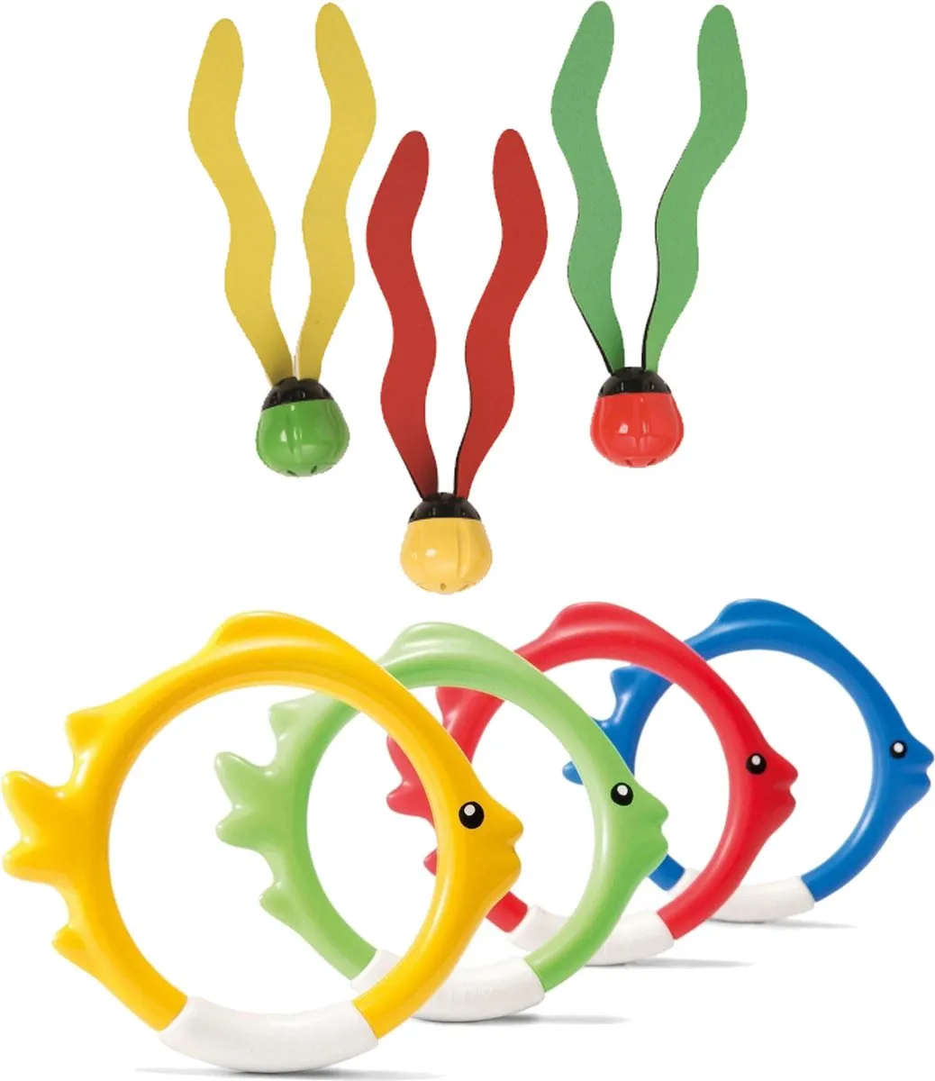 Intex Duikringen/Ballen Set 7-delig