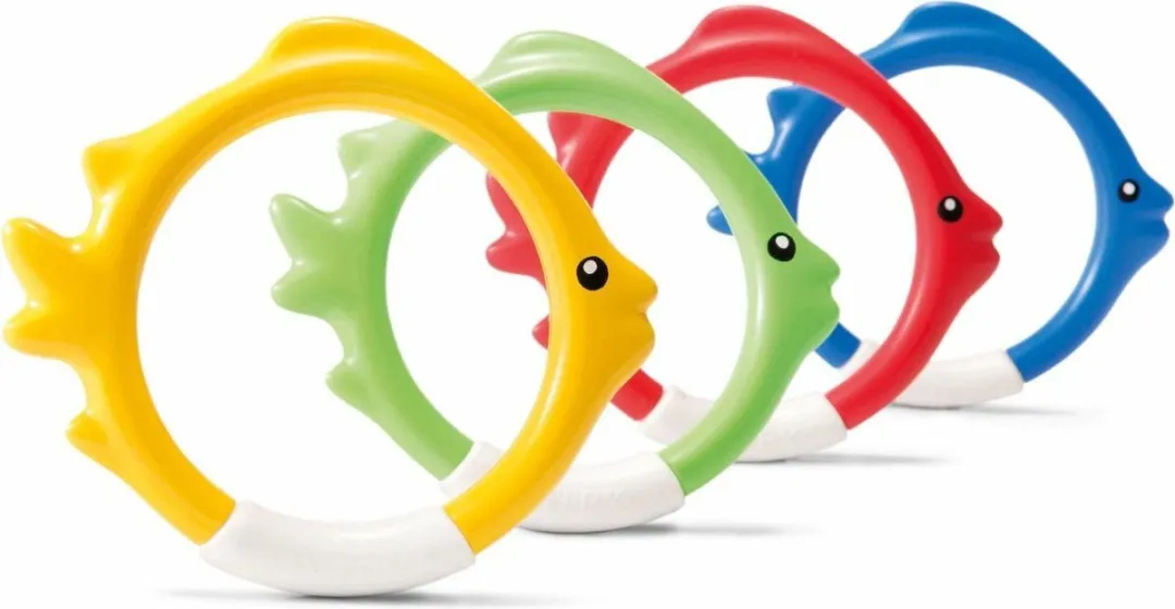 Intex Duikringen/Ballen Set 7-delig - Multi