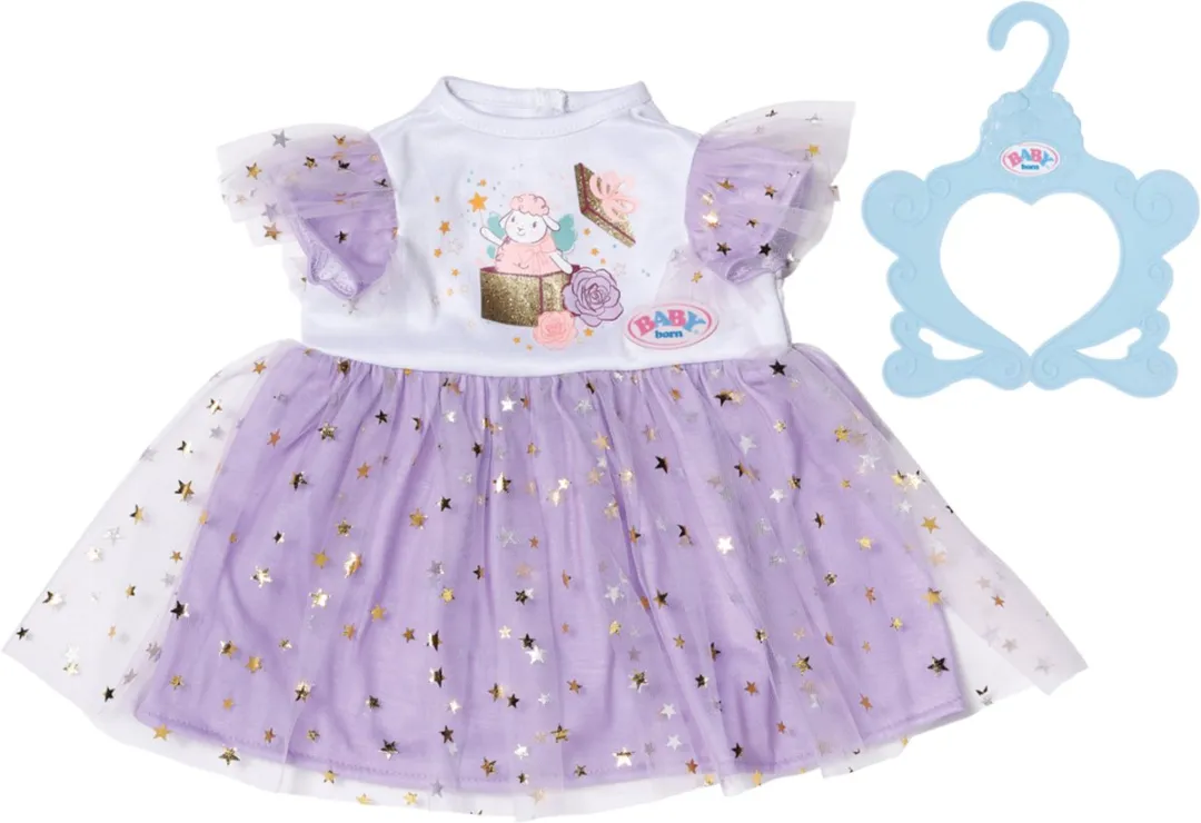 Baby Born Tutu Jurk Lilac 43cm
