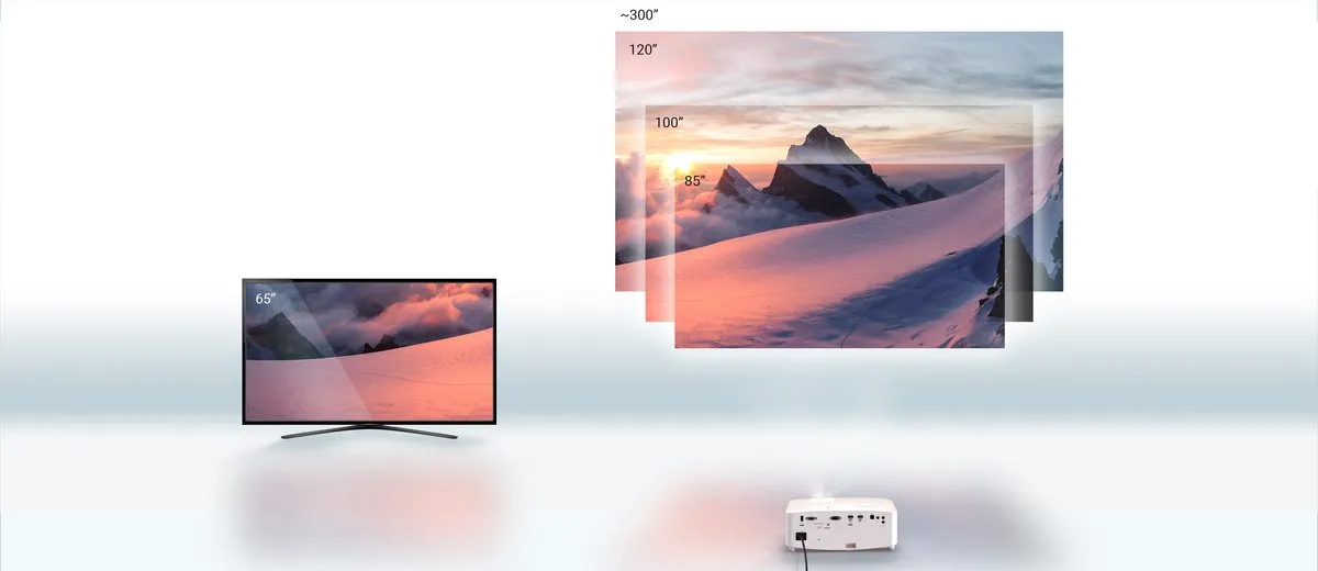Optoma UHD35STx Beamer - Wit