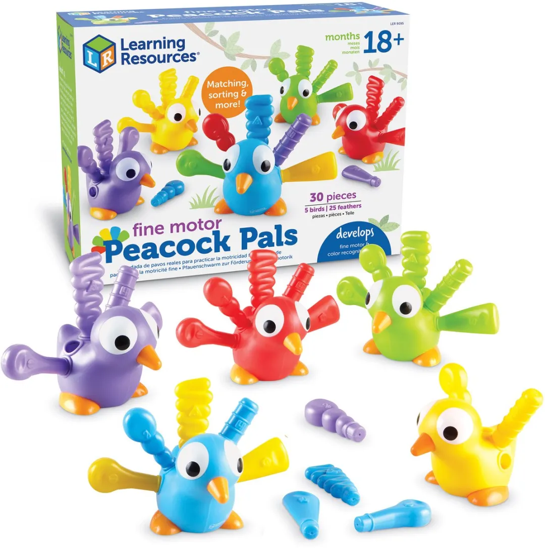 Learning Resources Fine Motor Peacock Pals Ontwikkelset