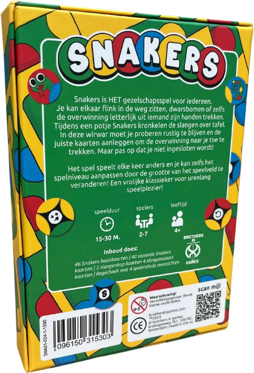 Asmodee Snakers Familiespel BIG002NL - 2-7 Spelers