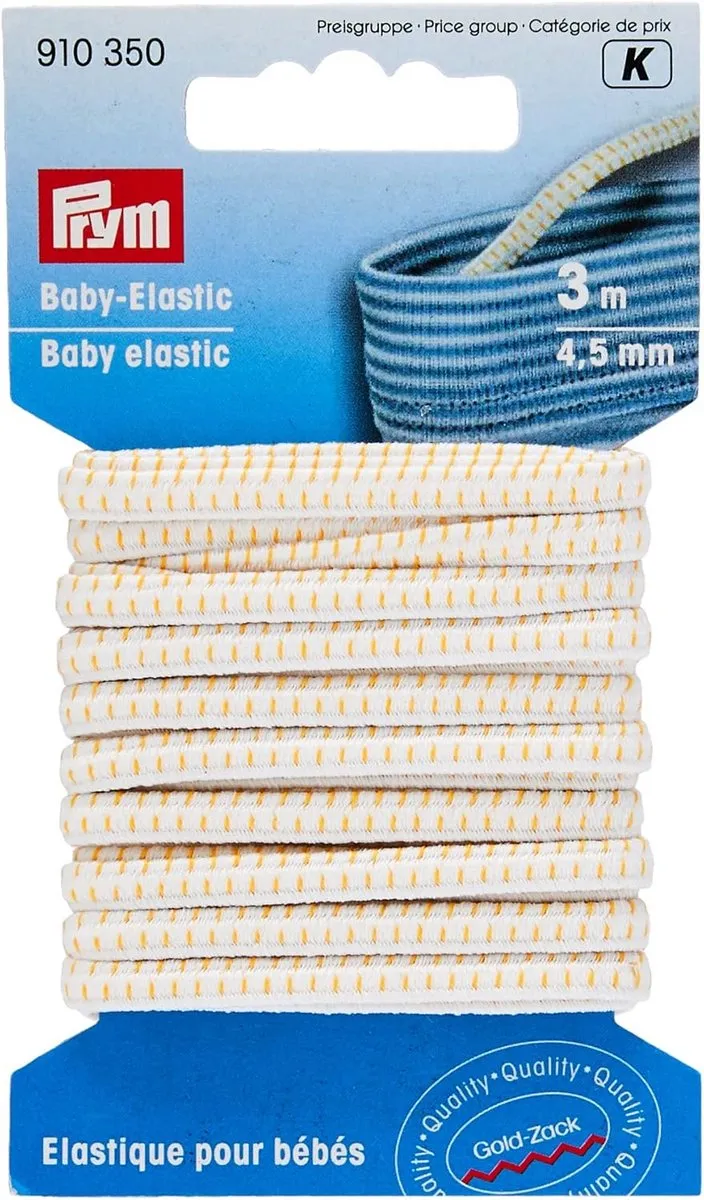 Prym Plat Elastiek Wit 3m - afbeelding 6 van 6