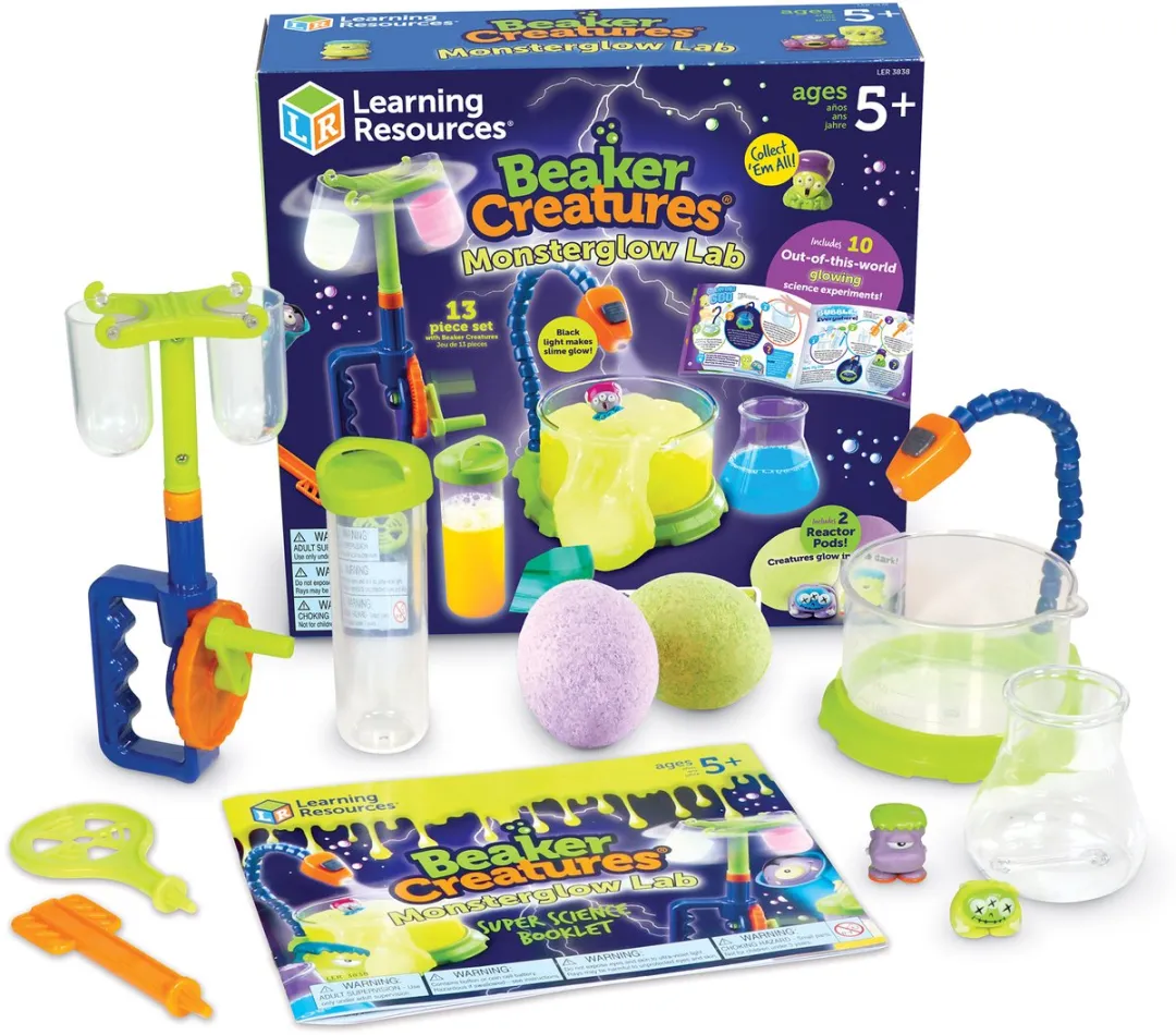 Learning Resources Beaker Creatures Monsterglow Lab