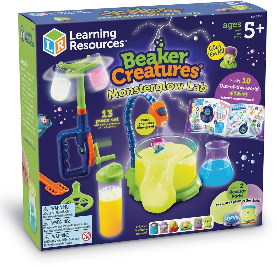 Learning Resources Beaker Creatures Monsterglow Lab - 950LER3838
