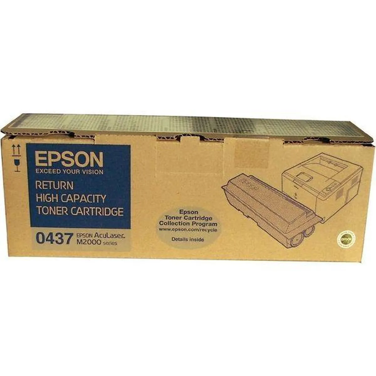Epson AL-M2000 S050437 Tonercartridge - Zwart 8000