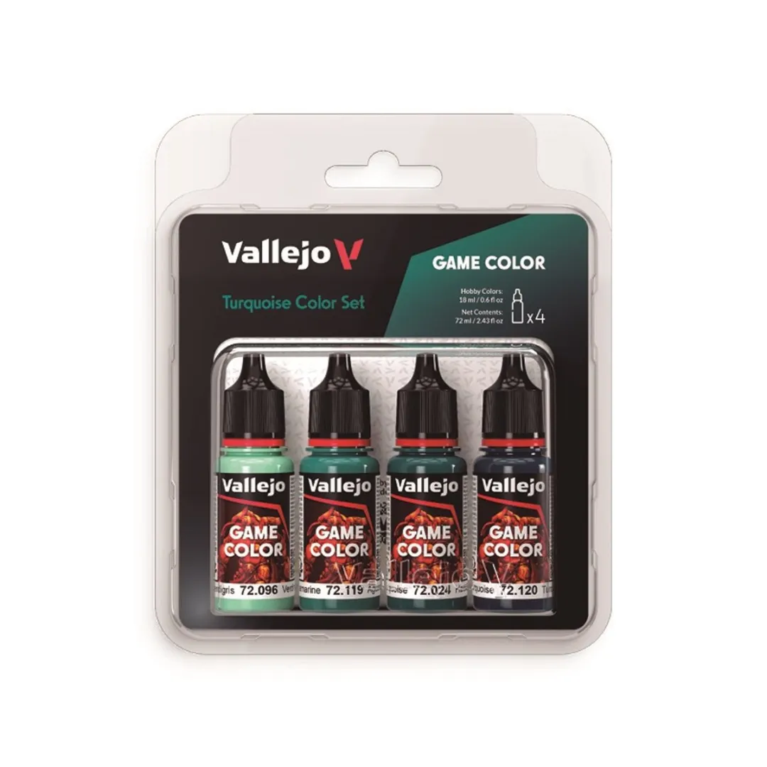 Vallejo Game Color Acrylverfset 4x18ml