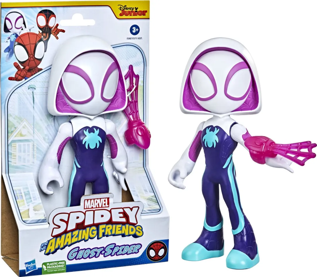 Spider-Man Ghost-Spider Supersized Speelfiguur F39875X0 - afbeelding 6 van 6
