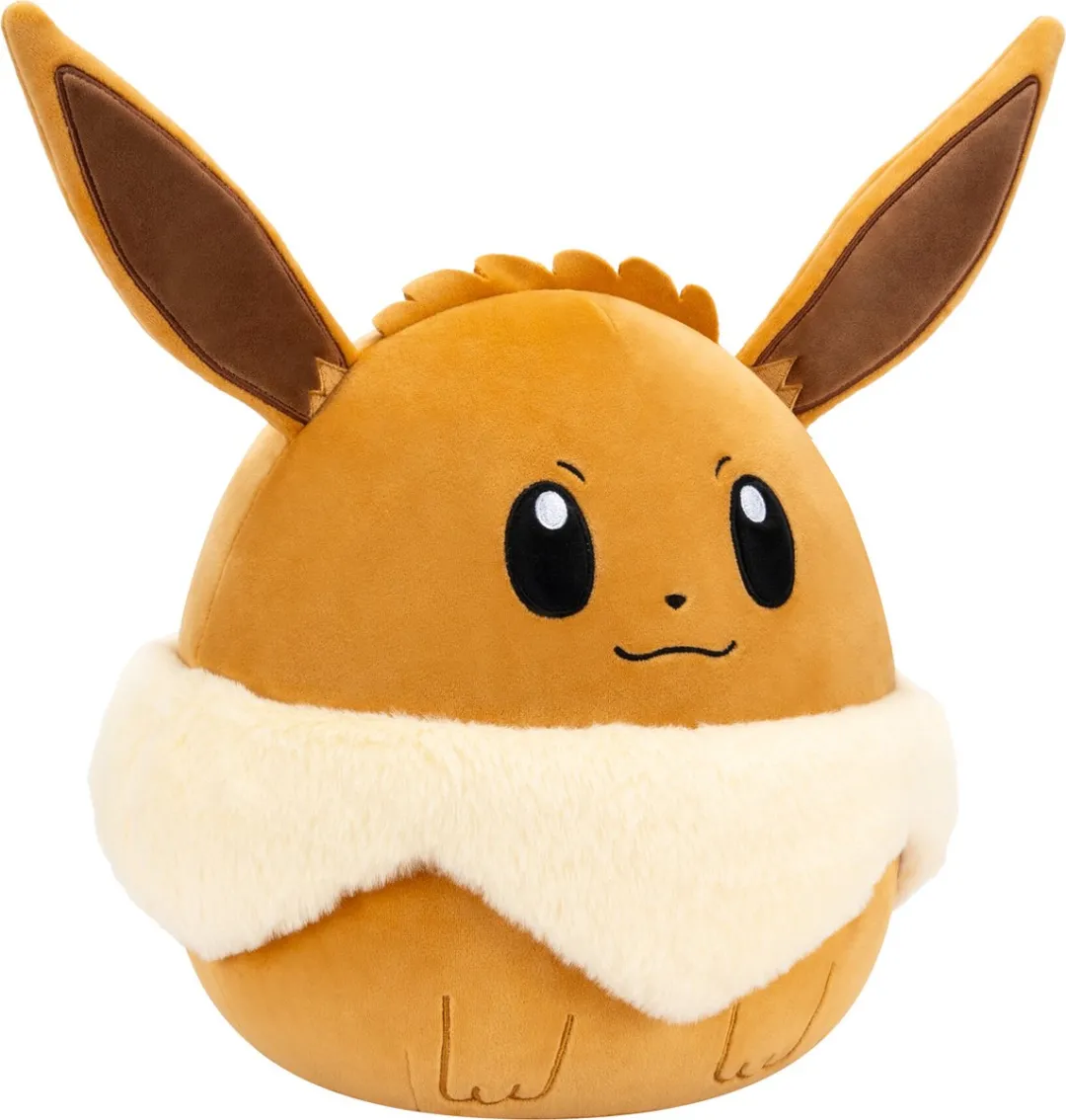 Squishmallows Pokémon Eevee 25cm - Bruin/Wit