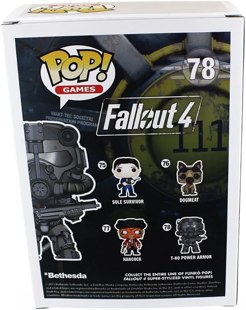 Funko Pop! Games Fallout T-60 Power Armor - GCTXJO77907 - Antraciet