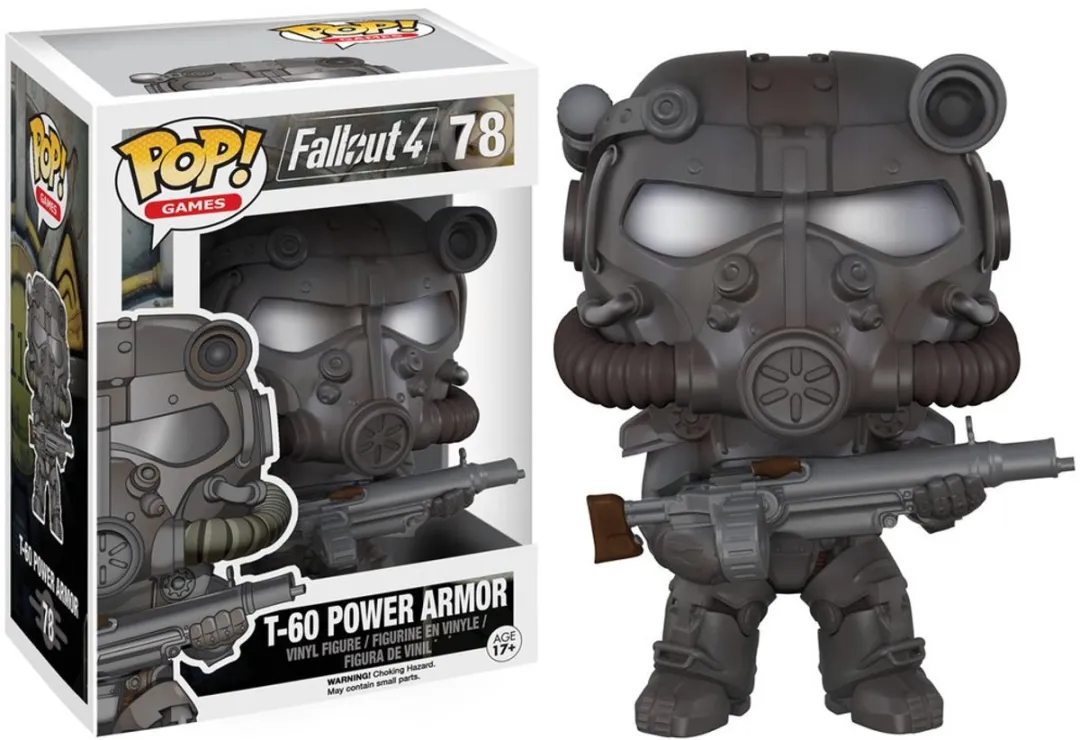 Funko Pop! Games Fallout T-60 Power Armor - GCTXJO77907 - Antraciet
