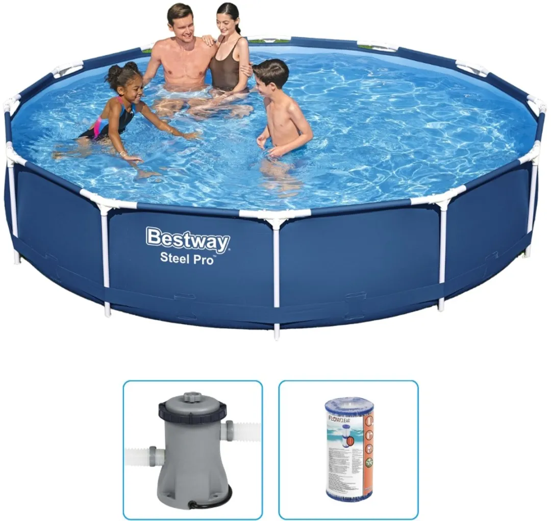 Bestway Steel Pro 56681 Zwembad 366x76cm