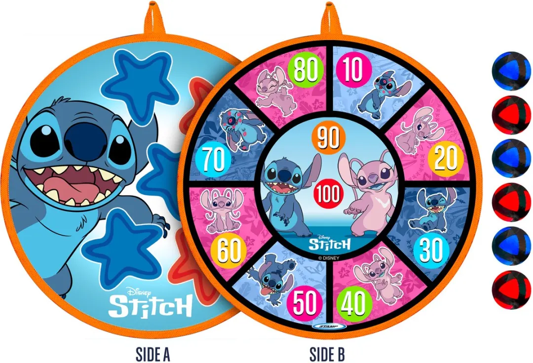 Disney Stitch Werpschijf met Ballen - Oranje