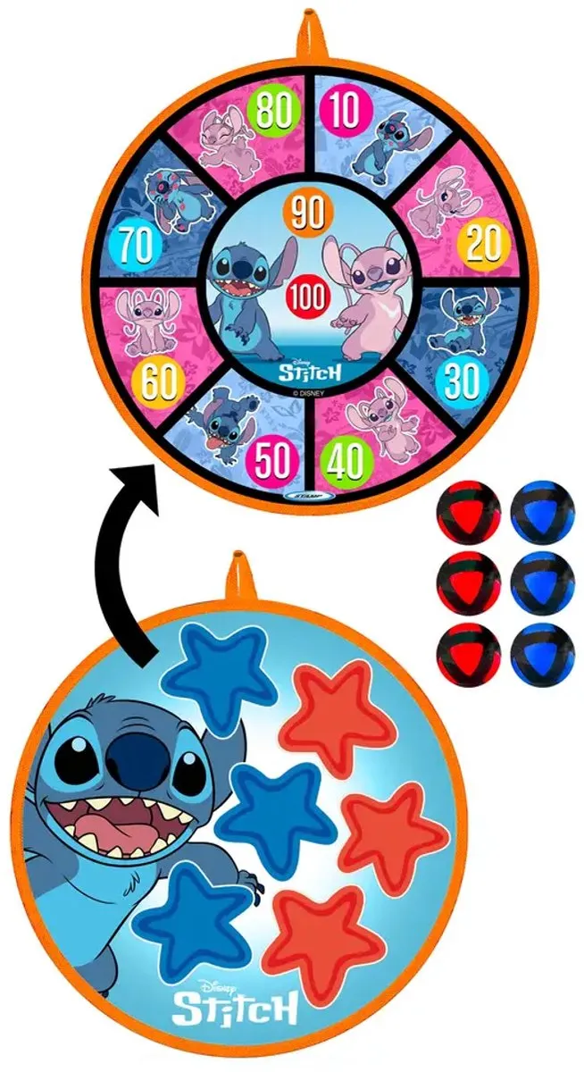 Disney Stitch Werpschijf met Ballen