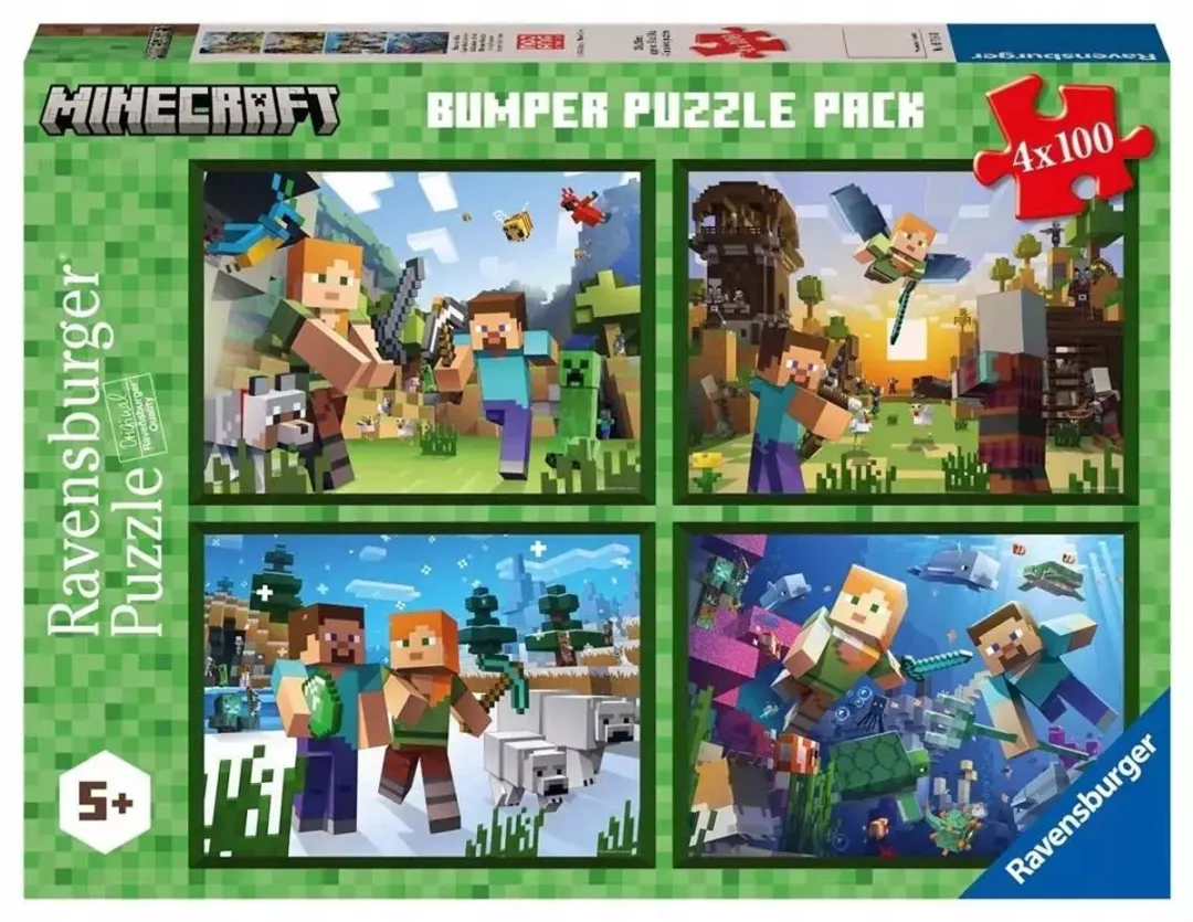 Ravensburger Minecraft Puzzel 400 Stuks
