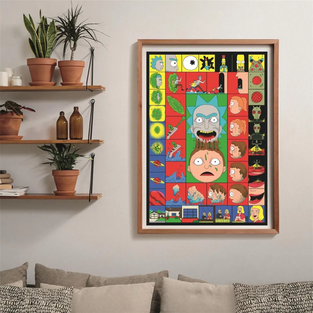 Clementoni Rick & Morty Legpuzzel 1000 Stuks - Meerkleurig