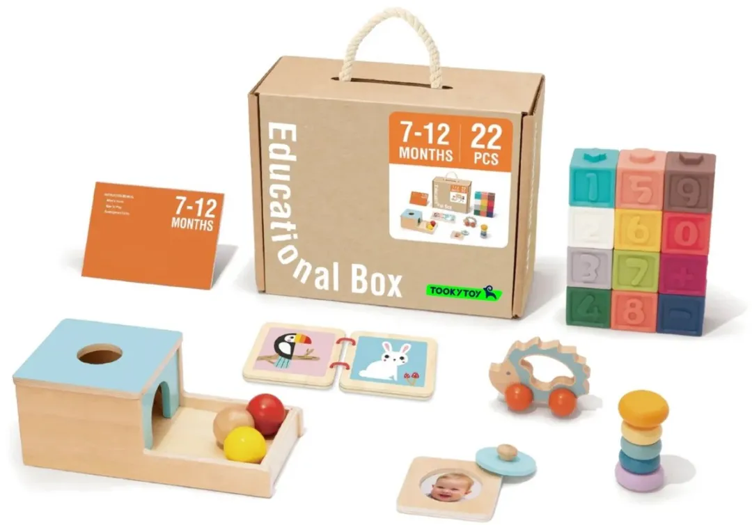 Tooky Toy Houten Speelset 22-delig