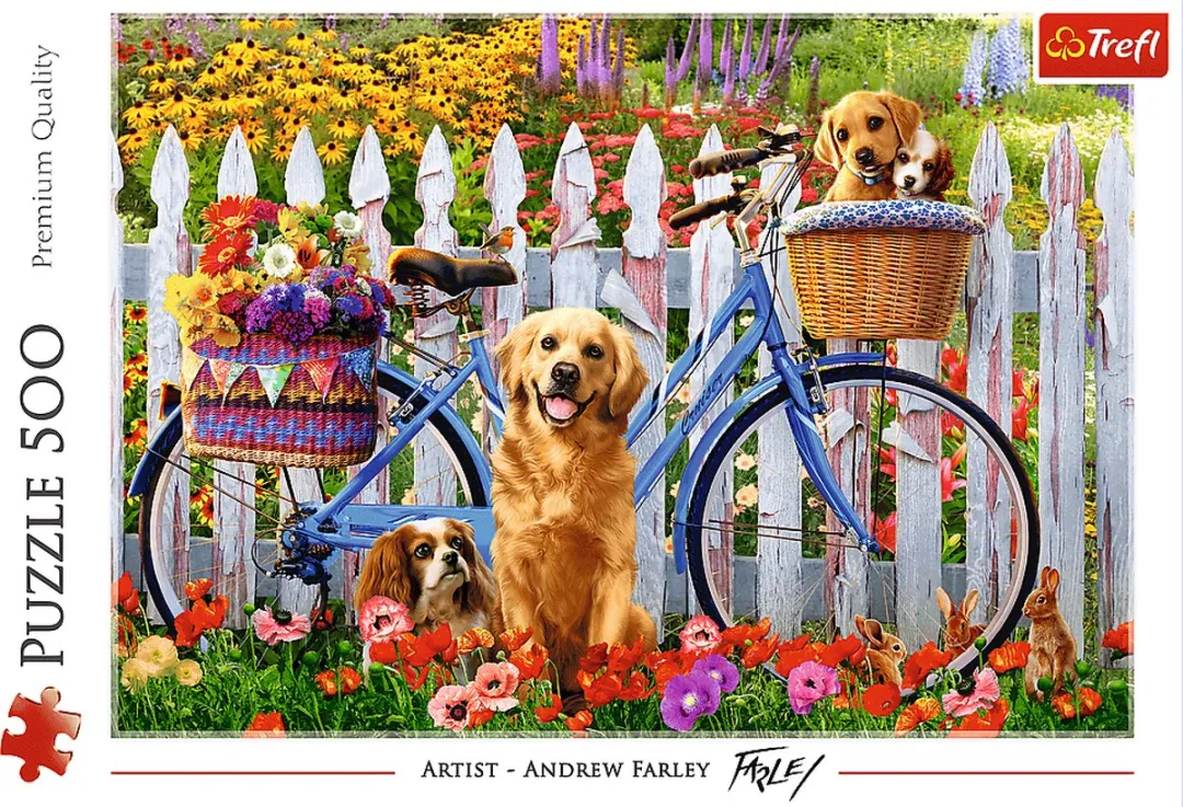 Trefl Puppy's Avontuur Puzzel 500 Stuks - Multicolor