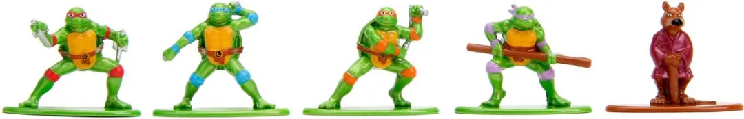 Jada Metalfigs TMNT Wave 1 Die-Cast - 18 Stuks
