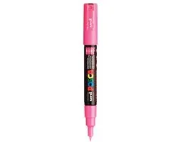Posca Uni PC-1MC Paintmarker 0,7-1mm - Roze - 12 Stuks