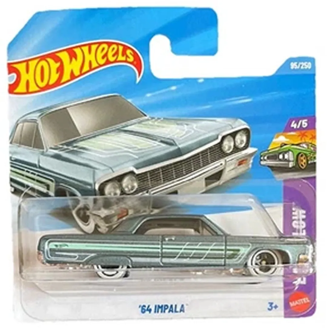 Hot Wheels '64 Impala Mint Blue HW Layin' Low 21A
