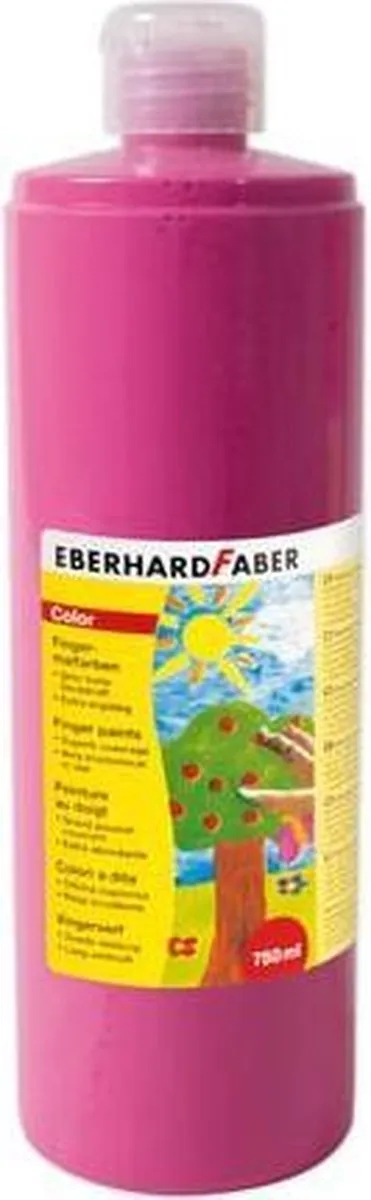 Eberhard Faber Vingerverf EFA 750ml Magenta