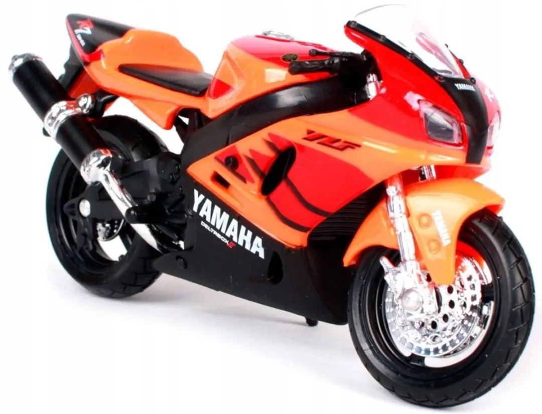 Yamaha YZF R7 Schaalmodel 1:18 Maisto - Oranje/Rood