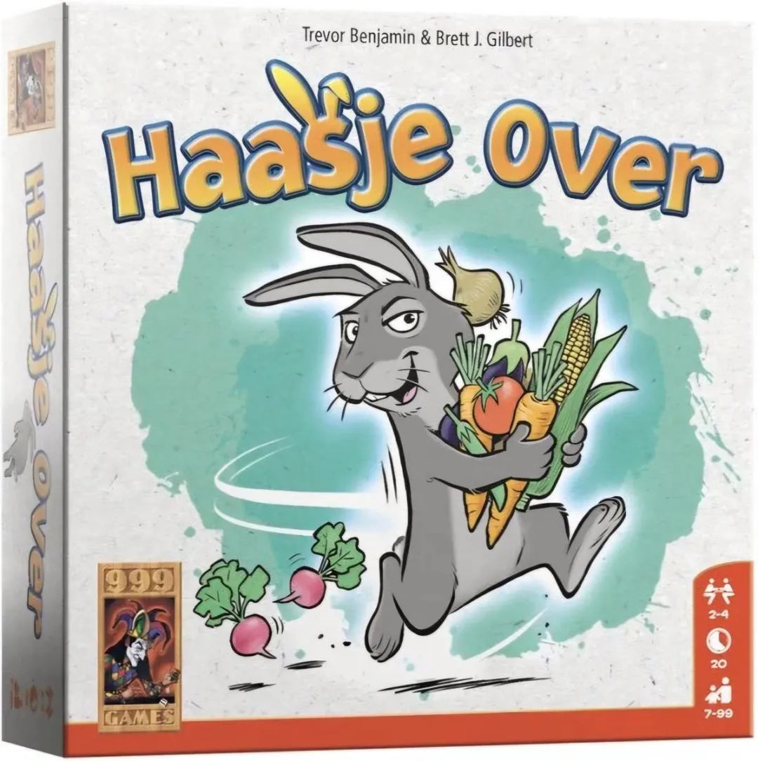999 Games Haasje Over Kaartspel